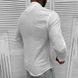 Вышитая мужская Рубашка Vareti на длинный рукав / Стильная Вышиванка с ярким Орнаментом в белом цвете размер S 50027bls-S фото 3