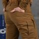 Мужские штаны "Tactical 7.62" Rip-Stop с D-кольцами койот размер S buy85745bls-S фото 7