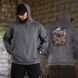 Кофта Oblivion Tactical с принтом Operator серая размер S buy97311bls-S фото 1