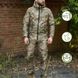 Легкий мужской Костюм Intruder Terra Куртка с капюшоном + Брюки / Полевая Форма зеленый пиксель размер S 1497098420bls-S фото 1