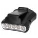 Фонарик на козырек кепки MIL-TEC Clip Light 5 LED черный for00140bls фото 1
