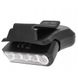 Фонарик на козырек кепки MIL-TEC Clip Light 5 LED черный for00140bls фото 2
