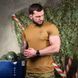 Потовідвідна футболка ЗСУ з принтом на грудях та спині койот розмір S buy92776bls-S фото 4