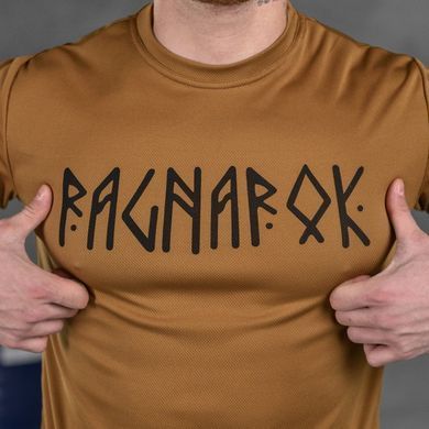 Чоловіча потовідвідна футболка Oblivion tactical "Ragnarok" CoolMax койот розмір S buy85880bls-S фото