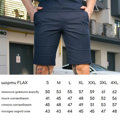 Льяные шорты Intruder Flax синие размер S int1623940052bls-S фото