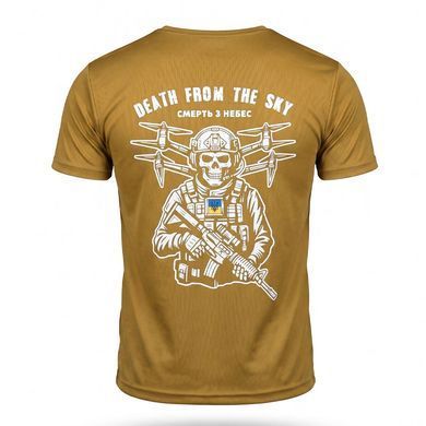 Потоотводная футболка Selion с принтом From the Sky койот размер 2XL buy96253bls-2XL фото