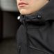 Чоловіча Водовідштовхуюча Куртка "Pobedov Setup" Soft Shell на мікрофлісі з капюшоном чорна розмір S pobOWku2 763babls-S фото 7