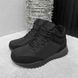 Мужские зимние кроссовки с меховым утеплителем / Утепленная обувь из термоткани черная размер 41 buy56906bls-41 фото 1