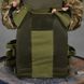 Плитоноска Cordura с карманами и системой крепления Molle олива размер универсальный 13440bls фото 8
