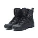 Универсальные кожаные Берцы с мембраной / Летние Ботинки на двухкомпонентной подошве черные размер 34 801 чорні літоbls-34 фото 6