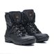 Универсальные кожаные Берцы с мембраной / Летние Ботинки на двухкомпонентной подошве черные размер 34 801 чорні літоbls-34 фото 1