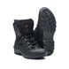 Универсальные кожаные Берцы с мембраной / Летние Ботинки на двухкомпонентной подошве черные размер 34 801 чорні літоbls-34 фото 7