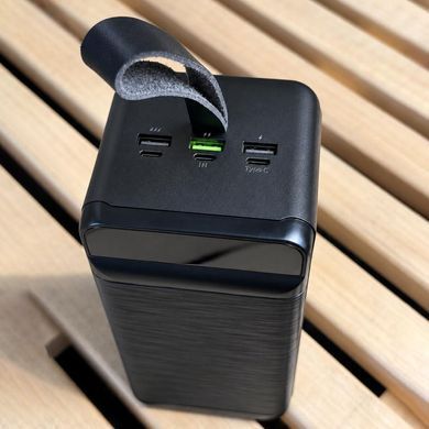 Power Bank XO-PR160 80 000 mAh&nbsp;з вбудованим ліхтариком чорний buy97478 фото