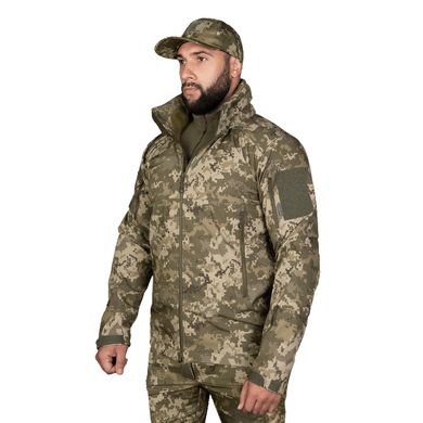 Мужская куртка Camotec "Phantom System" SoftShell на микрофлисе пиксель размер 3XL sd7290bls-3XL фото