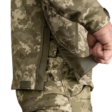 Мужская куртка Camotec "Phantom System" SoftShell на микрофлисе пиксель размер XS sd7290bls-XS фото
