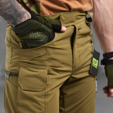 Мужские стрейчевые штаны 7.62 tactical рип-стоп койот размер L buy87254bls-L фото