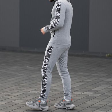 Мужской спортивный костюм Intruder "Dazzle" кофта + штаны серый размер S int1617011669bls-S фото