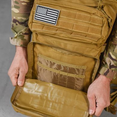 Штурмовой рюкзак USA 45 л с системой крепления Molle койот buy12215bls фото