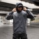 Вітрівка&nbsp;Born of War з принтом Odin сіра розмір S buy97369bls-S фото 5
