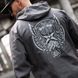 Вітрівка&nbsp;Born of War з принтом Odin сіра розмір S buy97369bls-S фото 7