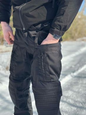 Тактичні штани Kalista Military Full-Pro з прихованими наколінниками чорні розмір S bkr571873bls-S фото