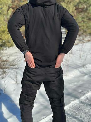 Тактичні штани Kalista Military Full-Pro з прихованими наколінниками чорні розмір S bkr571873bls-S фото