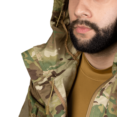 Легка Чоловіча Форма Куртка з капюшоном + Штани / Костюм CamoTec мультикам / Твіловий Комплект розмір S rb1537bls-S фото