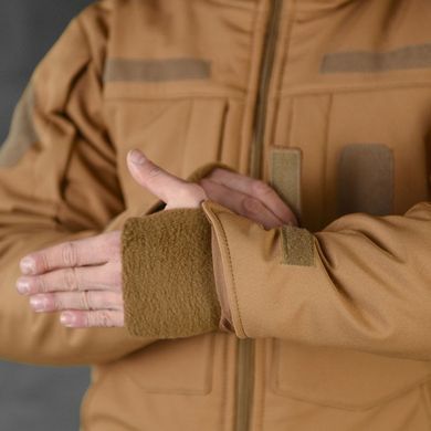 Утеплена форма 7.62 Tactical Manheten Softshell Куртка з підкладкою Omni-Heat + Штани койот розмір S buy90442bls-S фото