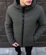 Зимняя мужская Куртка Pobedov "Dzen" до -18°C с капюшоном на силиконе хаки размер L 42395bls-L фото 7