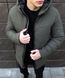 Зимняя мужская Куртка Pobedov "Dzen" до -18°C с капюшоном на силиконе хаки размер S 42395bls-S фото 8