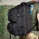 Тактический штурмовой рюкзак MX 30 л с системой крепления Molle черный 45х26х25 см buy93255bls фото 1