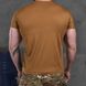 Чоловіча потовідвідна футболка Coolmax з принтом "НГУ" койот розмір L buy85915bls-L фото 4