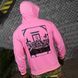 Худі Maklin Трон з принтом на грудях та спині рожеве розмір M buy92237bls-M фото 6
