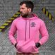 Худі Maklin Трон з принтом на грудях та спині рожеве розмір M buy92237bls-M фото 3