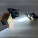 Налобний LED-ліхтар Bailong Luxury CH-8825-3P35+COB + RGB з датчиком руху та функцією Power Bank ws94649bls фото 2