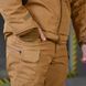 Утеплена форма 7.62 Tactical Manheten Softshell Куртка з підкладкою Omni-Heat + Штани койот розмір S buy90442bls-S фото 6