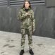 Женская Демисезонная Куртка "Pobedov Shadow" Soft Shell на микрофлисе с липучками для шевронов пиксель размер S pobOWku2 876pxbls-S фото 6