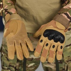 Сенсорные перчатки Stendboy с защитными накладками койот размер L buy11837bls-L фото