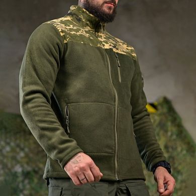 Чоловіча флісова кофта Lobo олива піксель розмір S buy55658bls-S фото