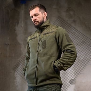 Флисовая кофта Termit со вставками из плащевки олива размер S buy93597bls-S фото