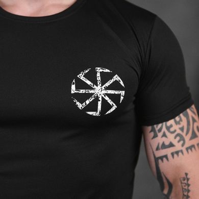 Літній комплект футболка та шорти з принтом Kolovrat Coolmax чорні розмір M buy87533bls-M фото