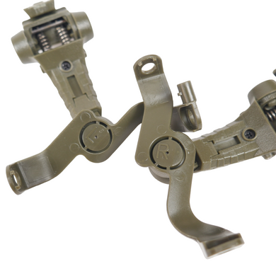 Міцні Адаптери "Чебурашки" для кріплення активних Навушників EARMOR M16C на шолом олива kib7054bls фото