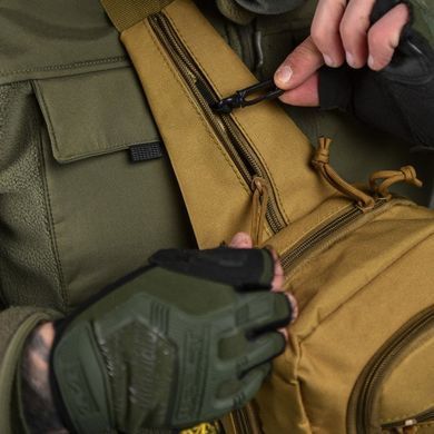 Нагрудна сумка Silver Knight Cordura койот 24х18х10 см 13948bls фото