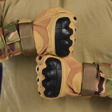 Сенсорні рукавиці Stendboy із захисними накладками койот розмір L buy11837bls-L фото