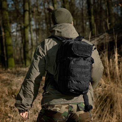 Тактический рюкзак Mil-Tec Assault 20 л черный 42x20x25 см for00169bls фото