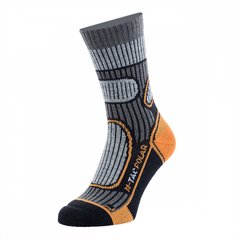 Чоловічі вовняні шкарпетки M-Tac Polar Merino Black / Трекінгові термошкарпетки сірі розмір 35-38 rb1213bls-35-38 фото
