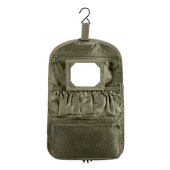 Міцна сумка M-Tac для туалетного приладдя з ПВХ покриттям / Органайзер для засобів гігієни / Туристична косметичка олива 1333bls фото