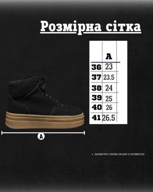 Женские кожаные ботинки Canada Black на мехе размер 38 buy89537bls-38 фото