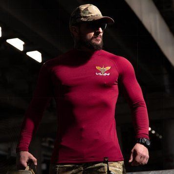 Лонгслів Mantis Airborne Thermal LS маруновий розмір S-M buy97927-S-M фото