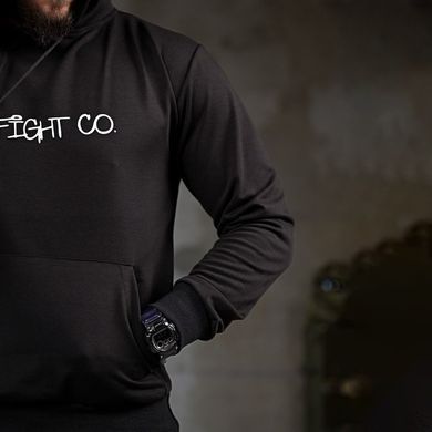 Худі Manto Fight Co. з принтом на грудях та спині чорне розмір M buy93527bls-M фото